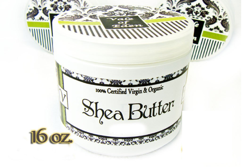 Shea Butter (100% Certified Organic and Unrefined) 16oz