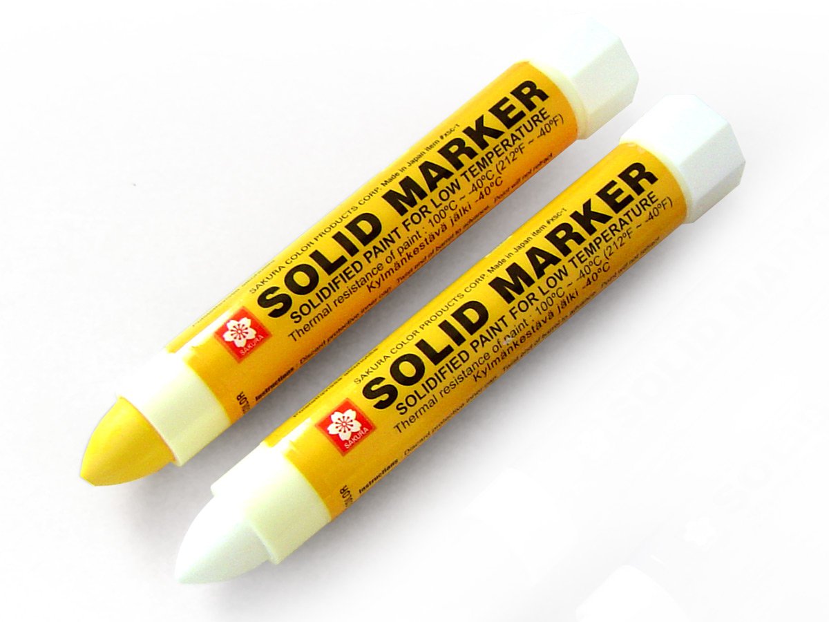 Slim Solid Marker - Low Temperature - White
