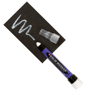 Slim Solid Marker - High Temperature - White