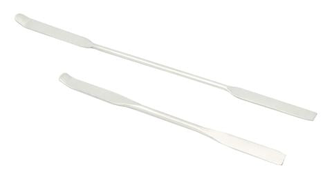 Stainless Steel Spatula, One Flat End, One End Bent, 8" (20cm) long