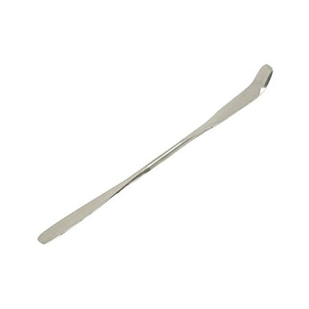 Stainless Steel Spatula, One Flat End, One End Bent, 8" (20cm) long