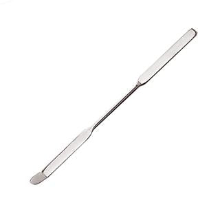 Stainless Steel Spatula, One Flat End, One End Bent, 8" (20cm) long