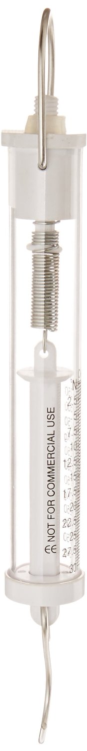 Spring Scale, Capacity: 3000g/30N, Cream
