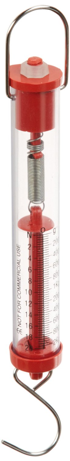 Spring Scale, Capacity: 2000g/20N, Red