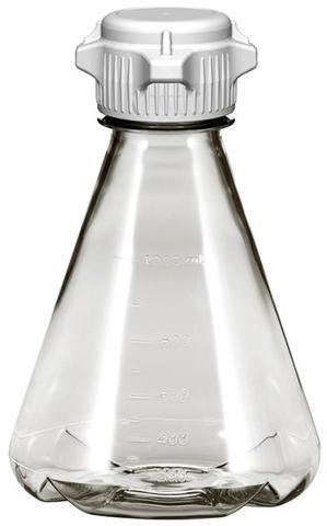 1L Baffled Erlenmeyer Flask w/ 53mm VersaCap®