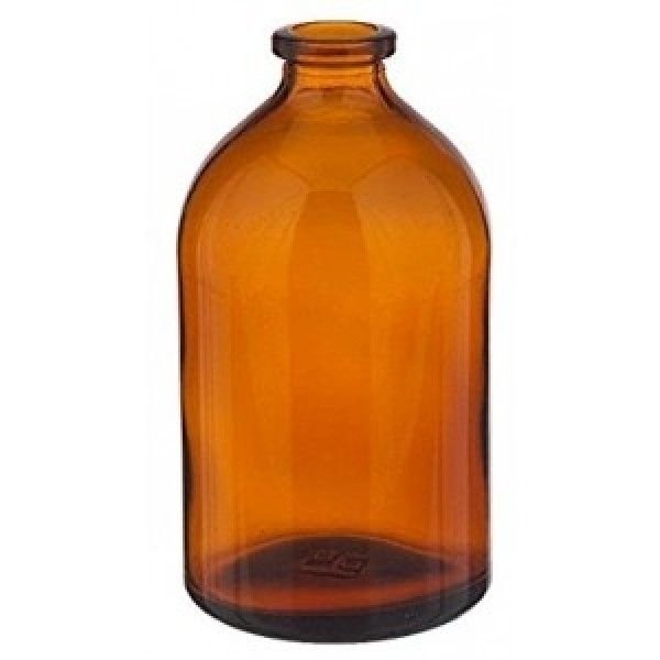 RLS 20ml Molded Amber Glass Serum Vials by Med Lab Supply