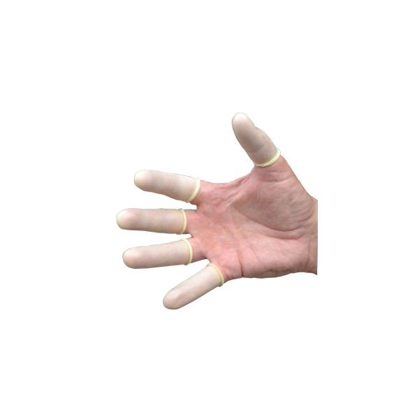 Latex Finger Cot, Small - XL, 144/Box