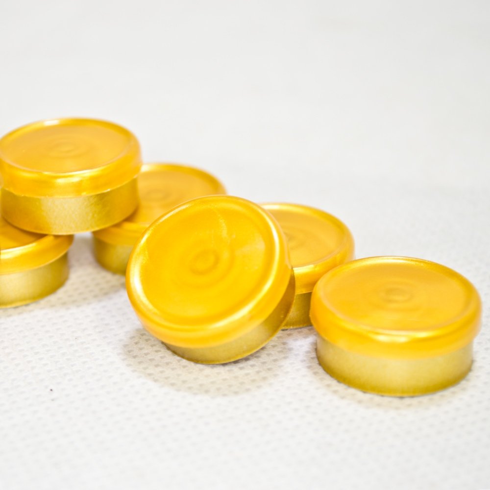 20mm Dual Tone Flip Top Seal (Yellow/Yellow)