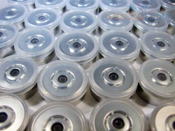 20mm Flip Top Aluminum Seal - Translucent Clear