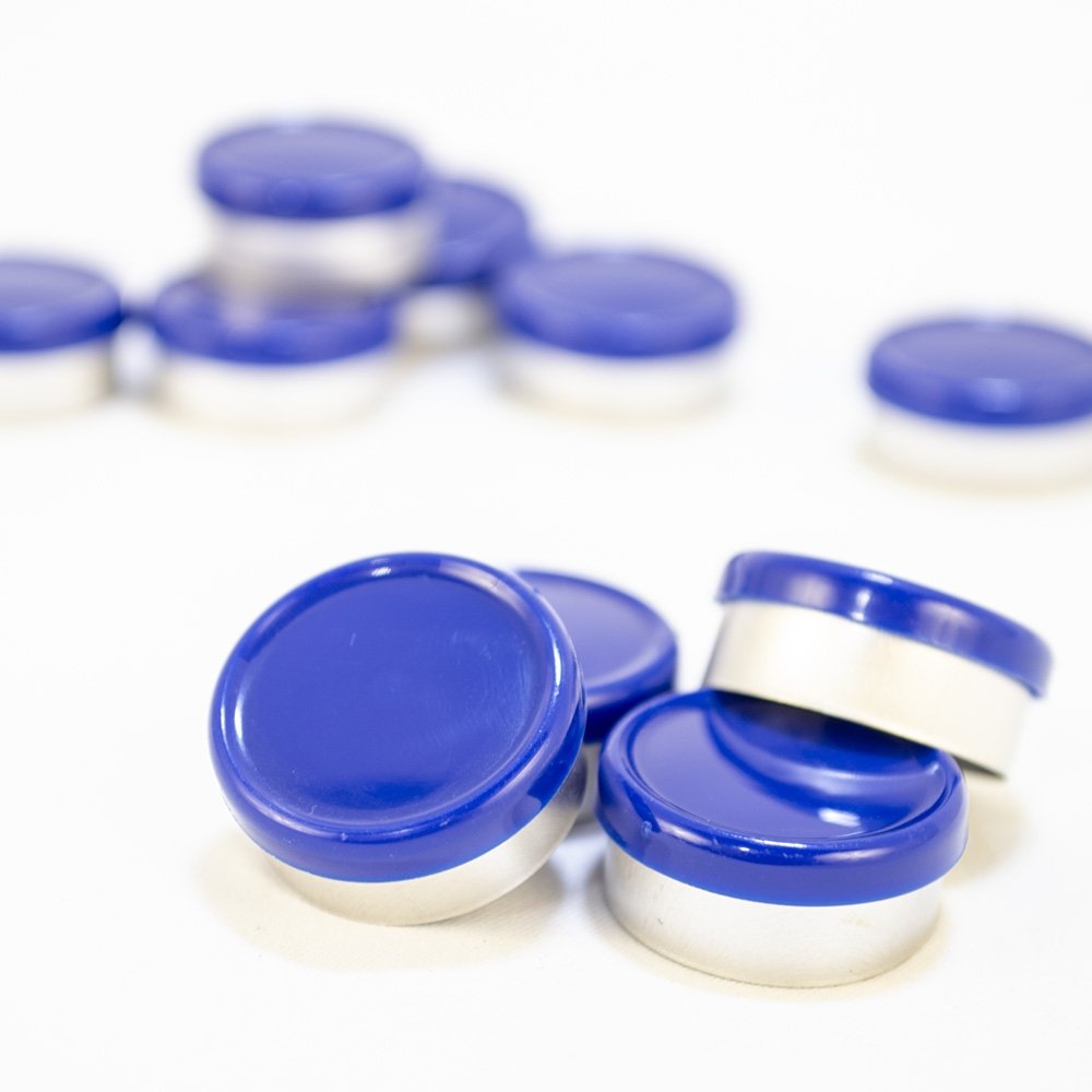 20mm Flip Top Aluminum Seal - Dark Blue
