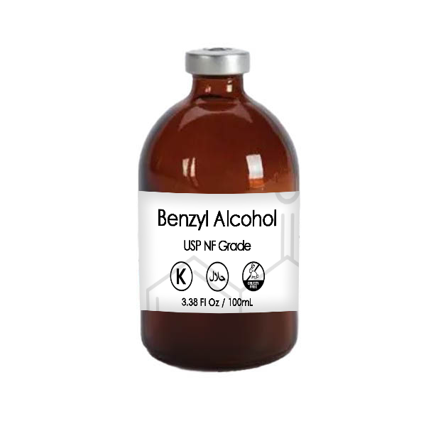 Benzyl Alcohol USP, NF, Ultra Pure, Non-GMO