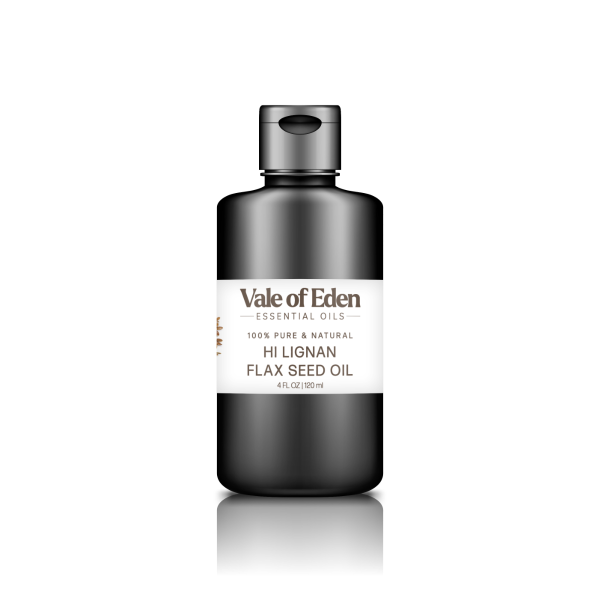 Hi-Lignan Flax Seed Oil, 100% Certified Organic, Non-GMO, Virgin, Hexane Free