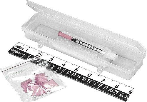 Tamper-Evident Syringe Case with Security Seals and Replacement Security Seals.