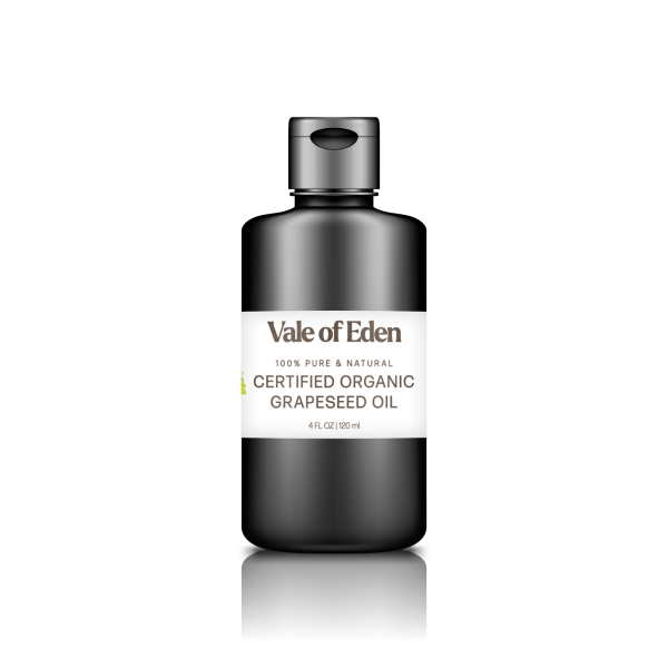 Grapeseed Oil, Certified Organic, Filtered, Unrefined, Cold Pressed, Hexane Free