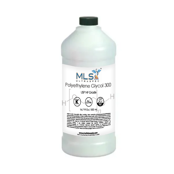 Polyethylene Glycol 300 NF, FCC, & Non-GMO Polyethylene Glycol 300 NF, FCC, & Non-GMO