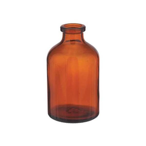 RLS 50ml Molded Amber Glass Serum Vials by Med Lab Supply