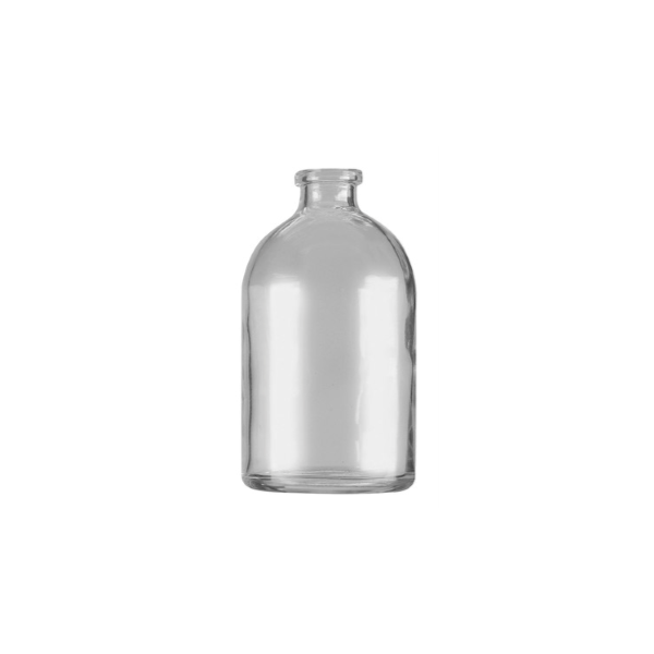 RLS 100ml Molded Clear Glass Serum Vials by Med Lab Supply