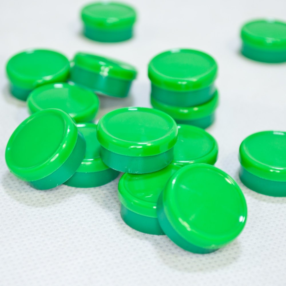 20mm Dual Tone Flip Top Seal (Green/Green)