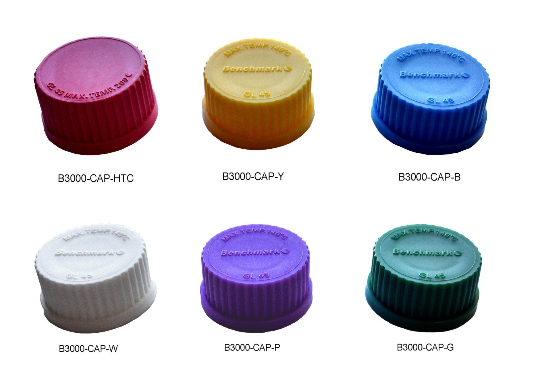 Hybex Media Bottle Replacement Caps (B3000-CAP)