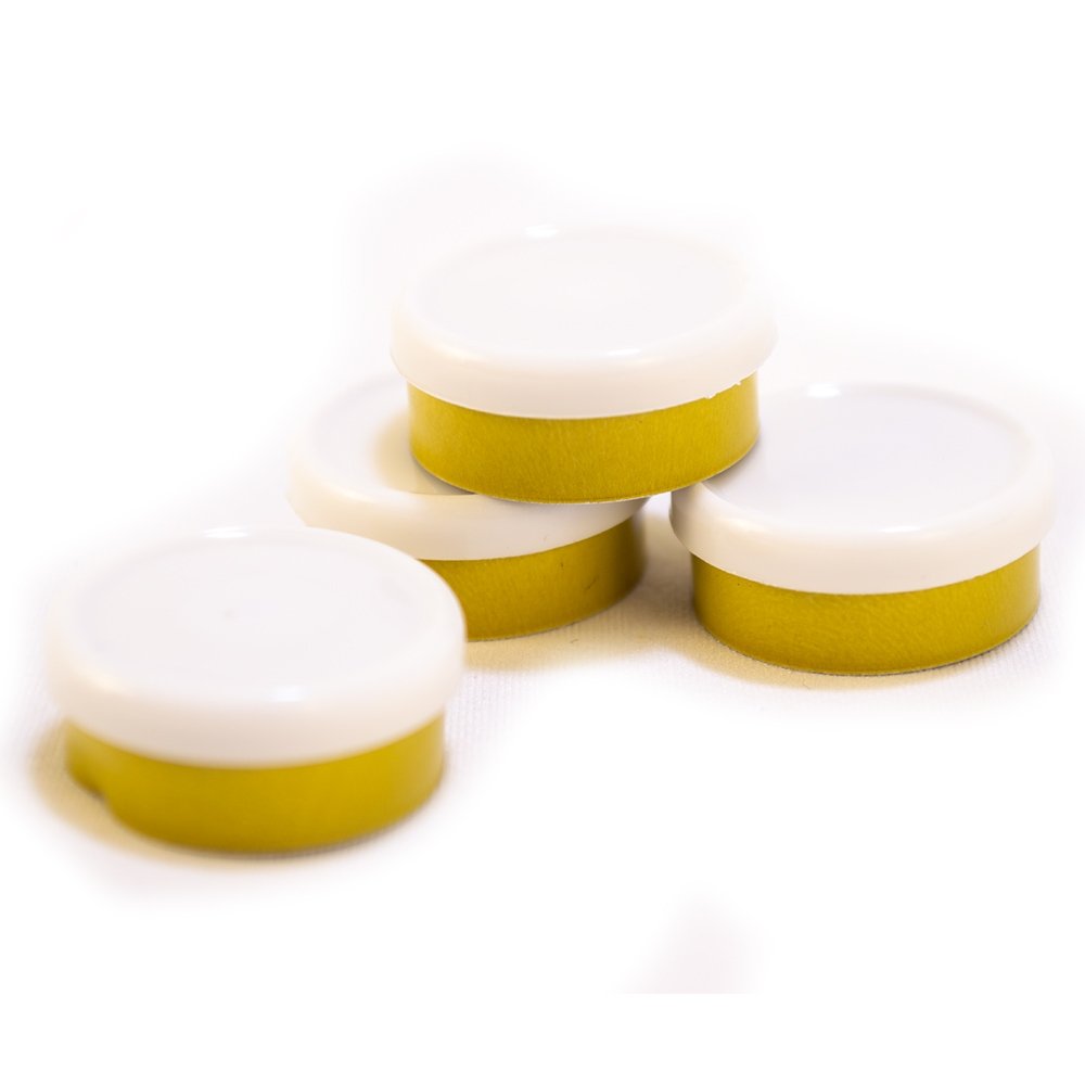 20mm Dual Tone Flip Top Seal (White/Yellow)