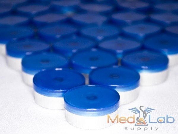 20mm Flip Top Aluminum Seal, Translucent Dark Blue