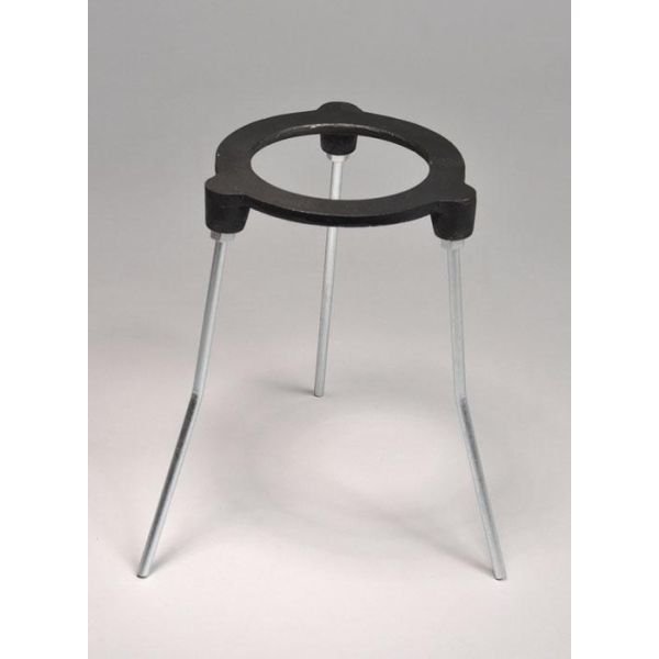 Tripod Stand, Cast Iron Rings: 3.5", 4.25", 5", & 6", Height: 6", 8" & 9".