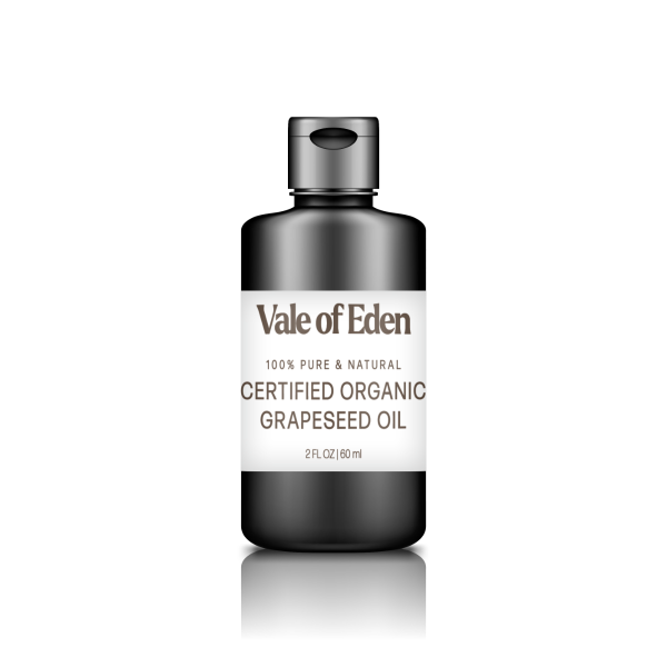 Grapeseed Oil, Certified Organic, Filtered, Unrefined, Cold Pressed, Hexane Free
