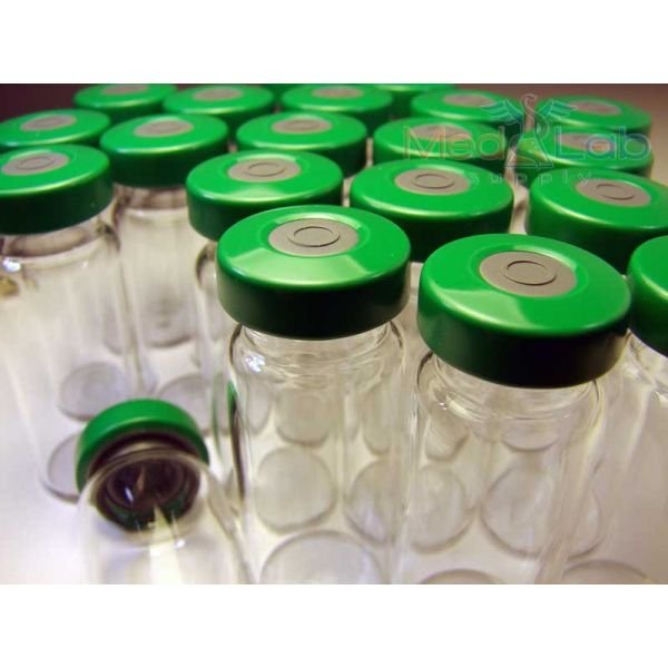 10ml Clear Sealed Sterile Depyrogenated Glass Vials (Green)