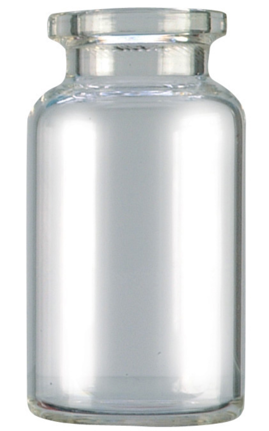 MLS 20ml Tubular Clear Glass Serum Vials by Med Lab Supply