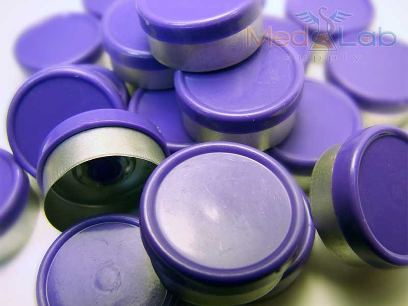 20mm Flip Top Aluminum Seal - Violet