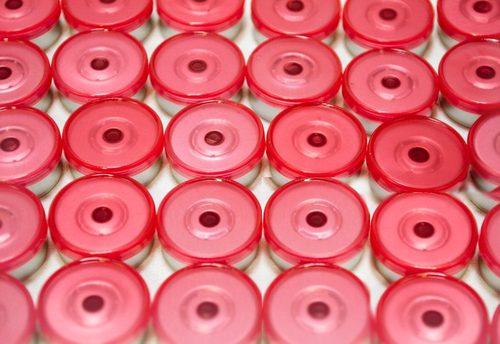20mm Flip Top Aluminum Seal - Translucent Light Red (Qty. 100)