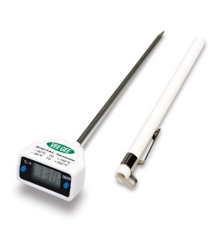 Digital Thermometer, High Accuracy, -50 to 150°C & -58 to 302°F, Qty 1.