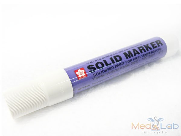 Solid Marker - Solidified Paint for High Temperature - White