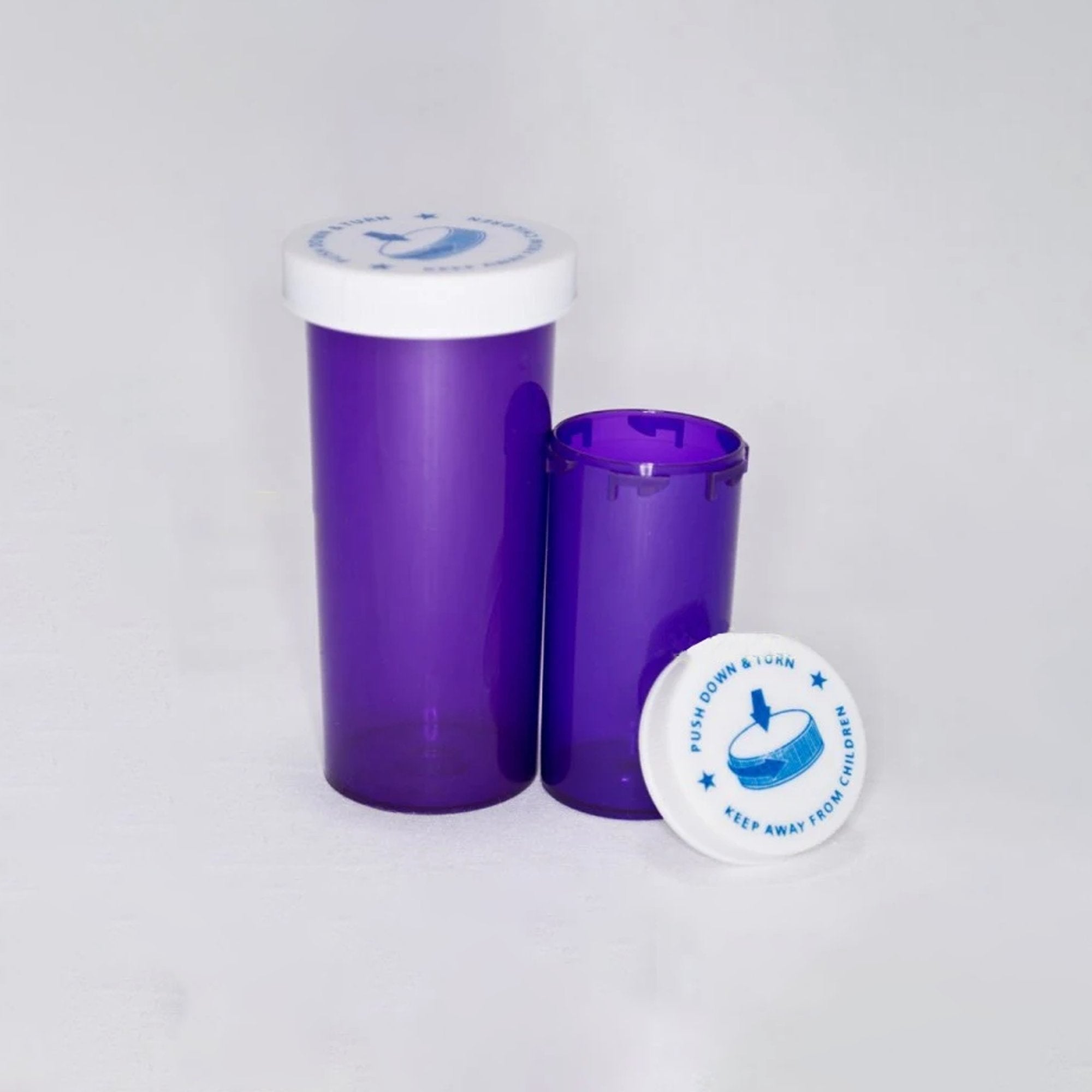 Colored Capsule Bottles