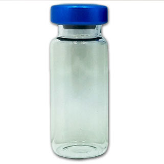 ALK-5ml Clear Sealed Sterile Glass Vial, Blue, Qty. 1