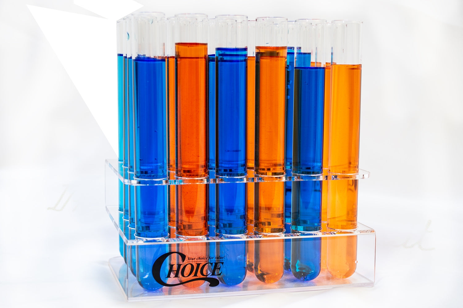 25-Piece Test Tube Chemistry Bar Shooter Set by Med Lab Supply