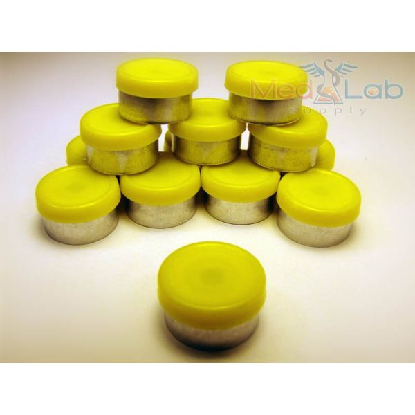 13mm Flip Top Aluminum Seal - Yellow (Qty. 5000)