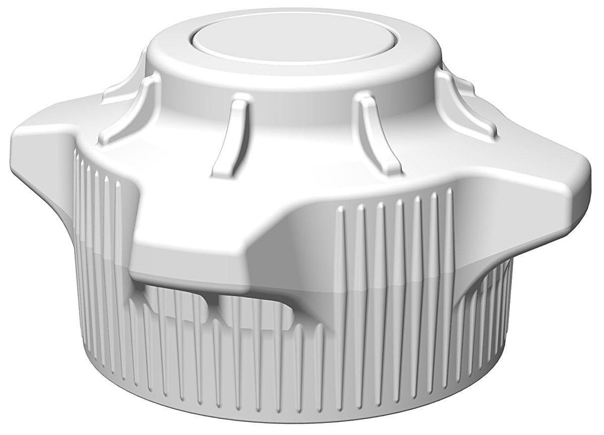 VersaCap 120mm (Cap, Open with closed adapter), Pack of 2