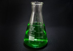 Med Lab Supply Glass Erlenmeyer Flask 250ML, Qty. 1