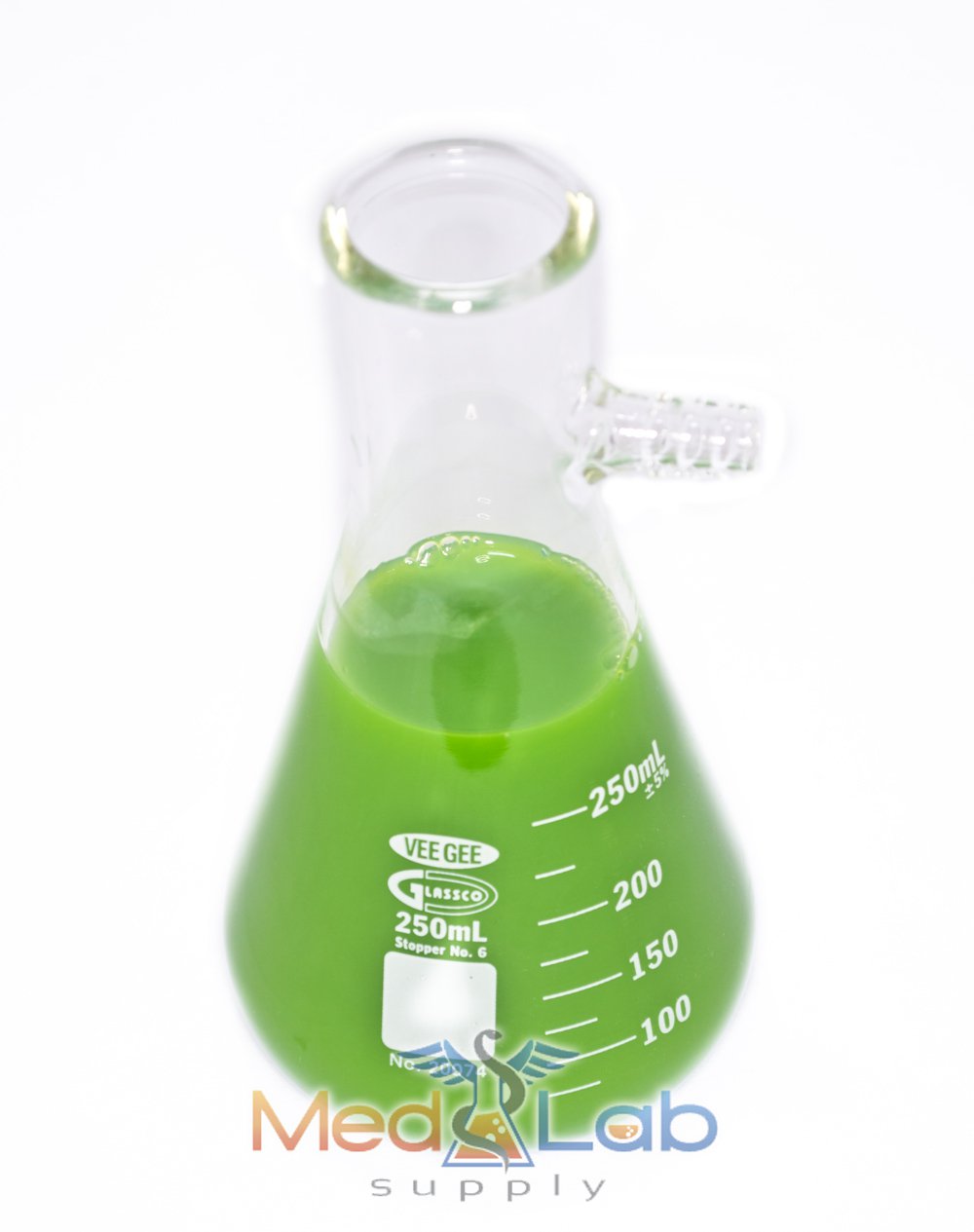 Vee Gee 250ML Side Arm Vacuum Filtering Flask 20074-250