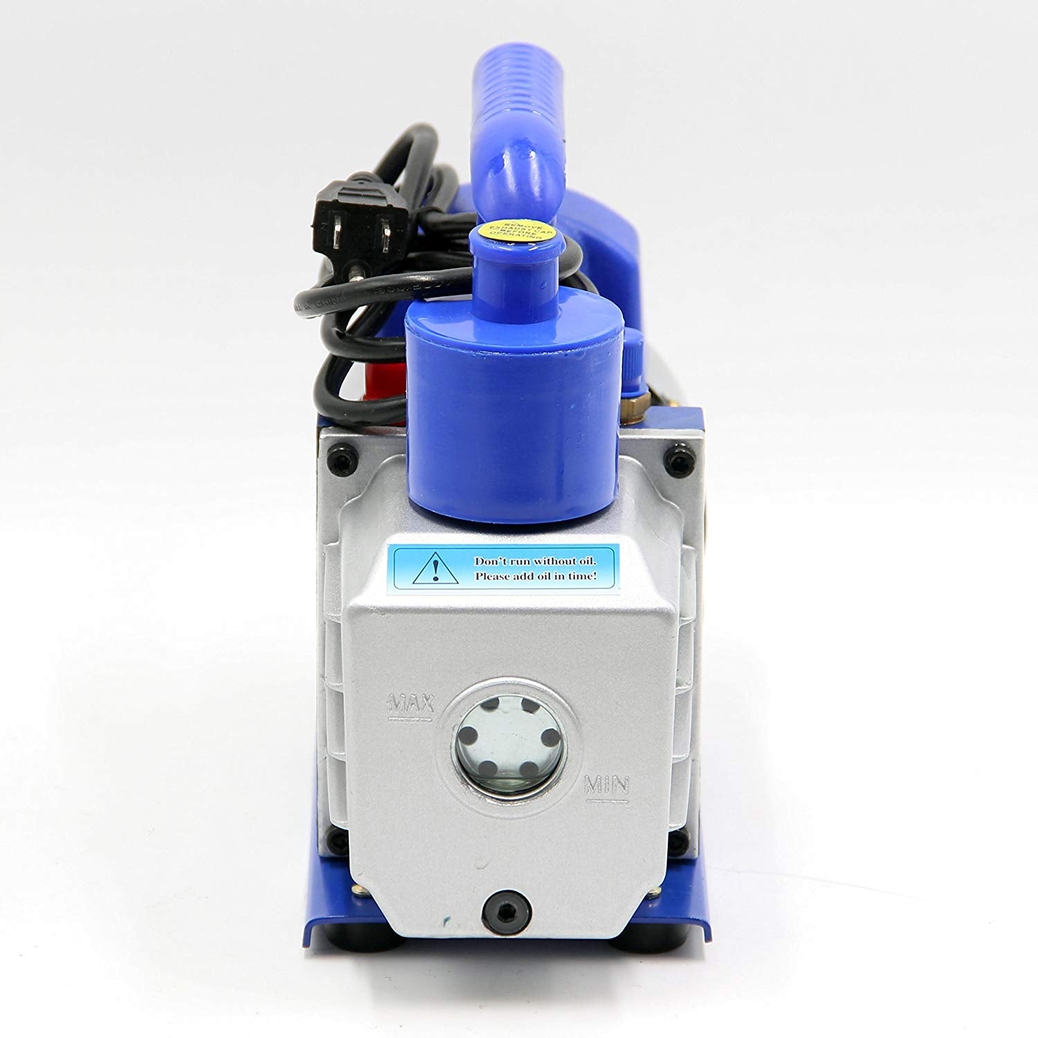 "RS-1" 3 CFM Rotary Vane High Filtration 1/4 HP Electric Vacuum Pump, Qty. 1