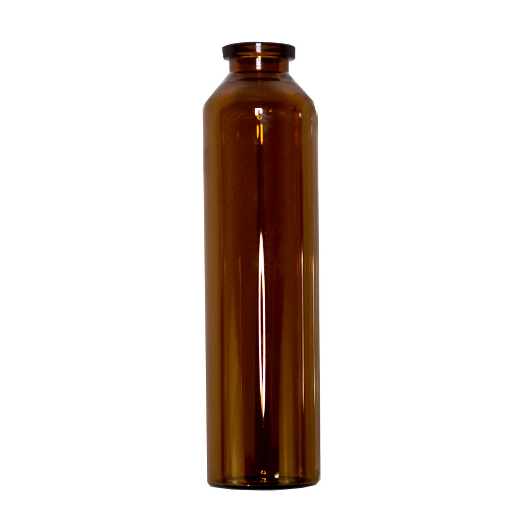 RLS 60ML Tubular Amber Glass Serum Vials, Qty. 480