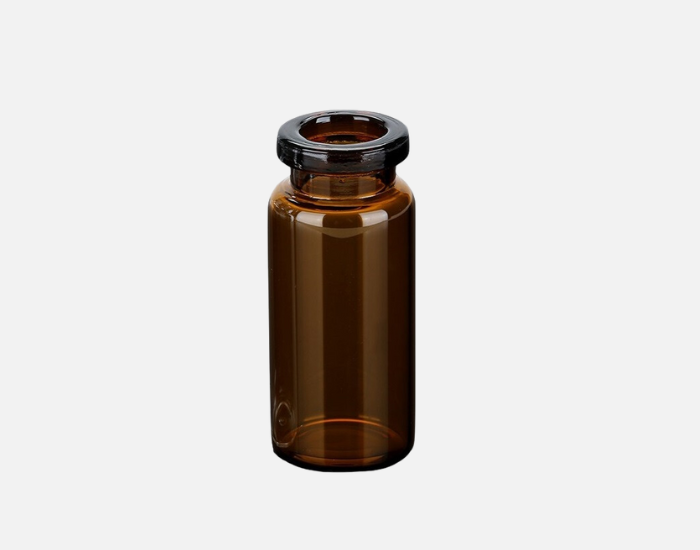 CyraLux 2R Amber Sterile Ready-to-Fill Glass Vials - Box of 100