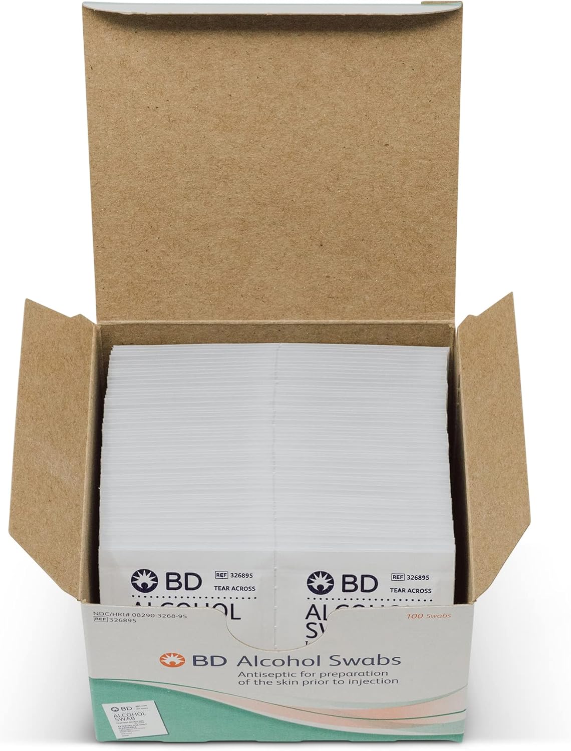 Embecta-BD Alcohol Swabs, 326895, Box of 100