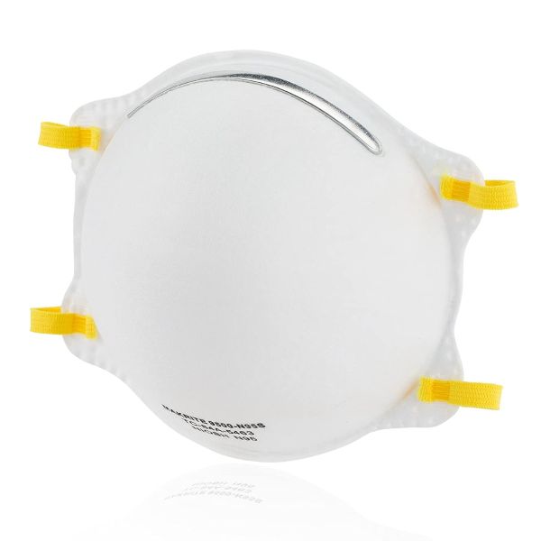 NIOSH Certified Makrite 9500-N95 Pre-Formed Cone Particulate Respirator Mask Small, Box of 20