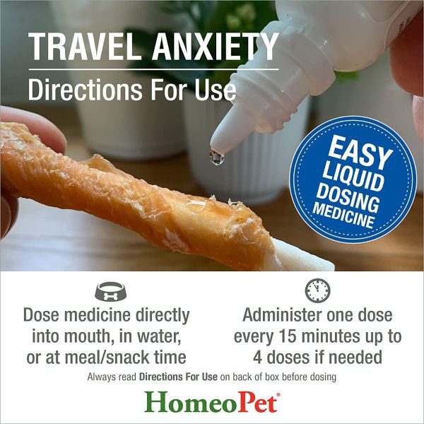 HomeoPet Travel Anxiety-15mL