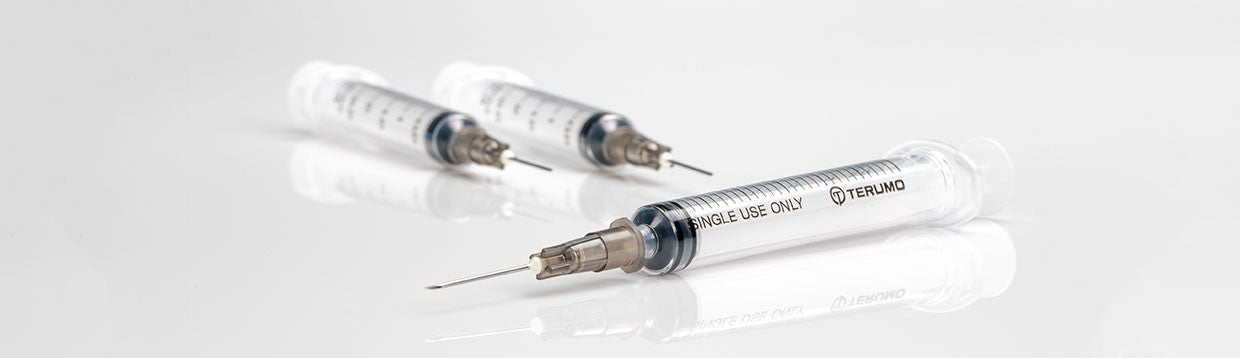 Terumo Syringe with Needles, 3mL 23g x 1.5", 100/BX, SS-03L2338