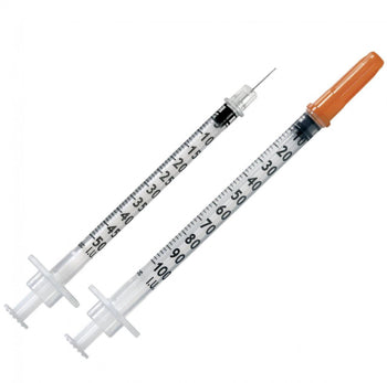BD Ultra-Fine Lo-Dose Insulin Syringe, 1mL x 31g x 5/16 in, Box of 100, 328418