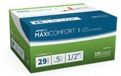 Aimsco MaxiComfort Diabetic Insulin Syringes: 28g, 29g 30g and 31g