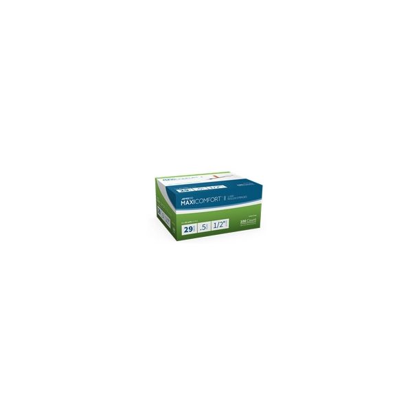 Aimsco MaxiComfort Diabetic Syringe 0.5cc x 29g, x .5 inch needle, Qty. 100